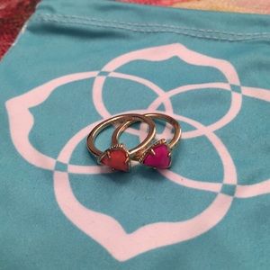 Kendra Scott Ring Set - Size 6